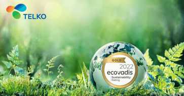 Telko has been awarded a Gold medal in  EcoVadis rating