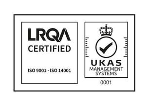 UKAS AND ISO 9001; ISO 14001 - RGB